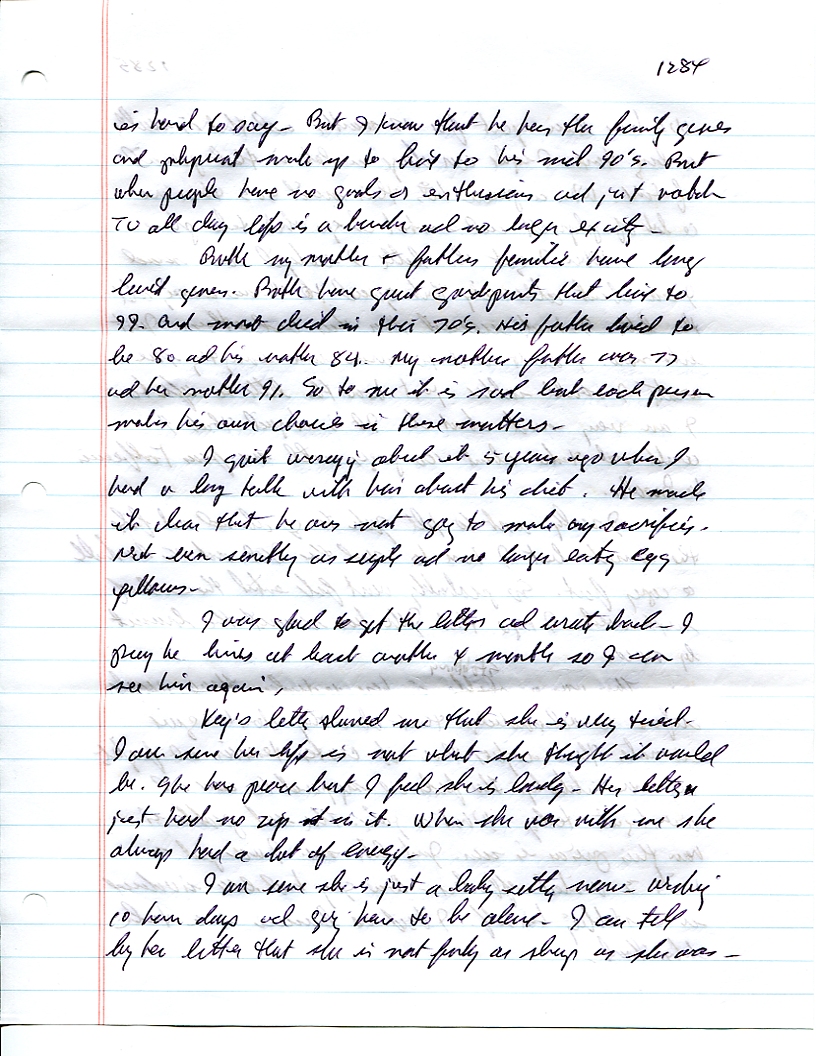 Dr John WorldPeace 2008 Prison Journal